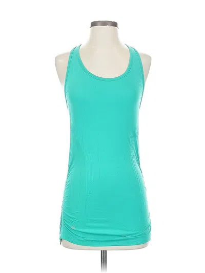 Pre-owned Athleta Active Tank Top In Green
