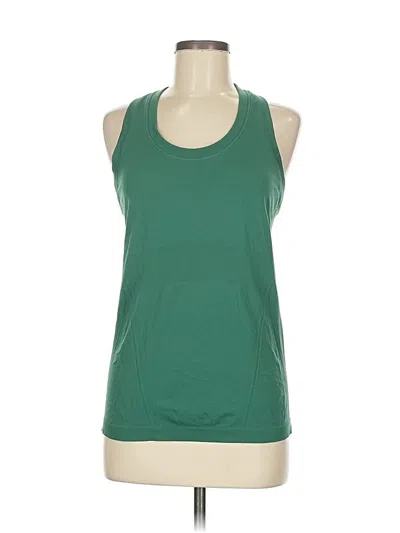 Pre-owned Athleta Active Tank Top In Green