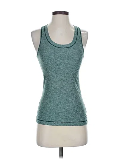 Pre-owned Athleta Active Tank Top In Green