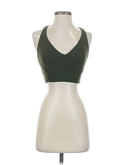 Pre-owned Athleta Active Tank Top In Green