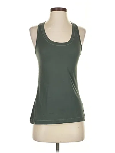 Pre-owned Athleta Active Tank Top In Green