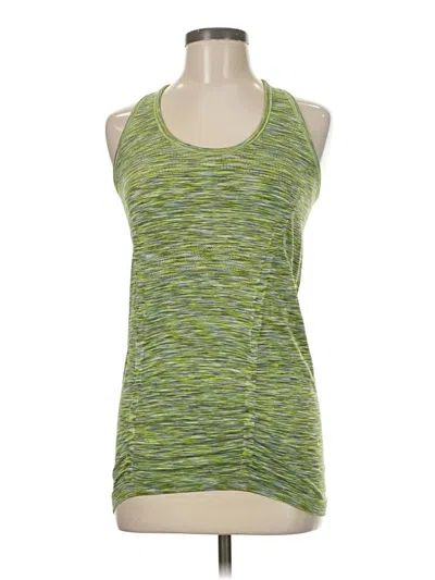 Pre-owned Athleta Active Tank Top In Green