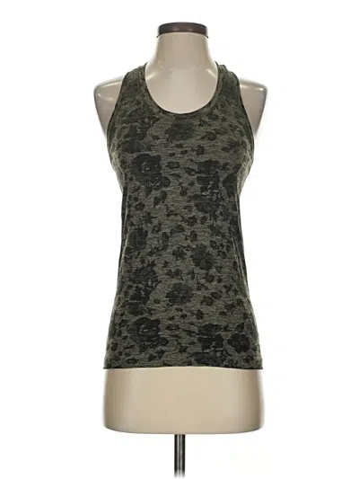 Pre-owned Athleta Active Tank Top In Green