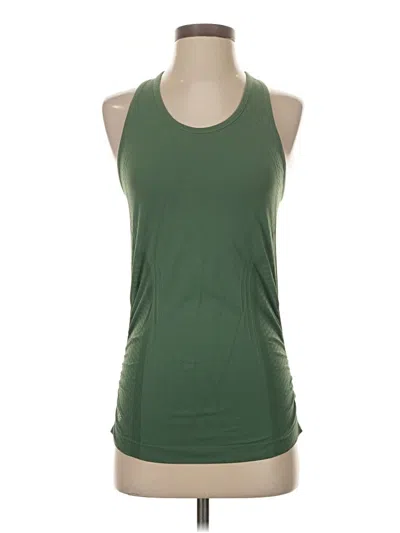 Pre-owned Athleta Active Tank Top In Green