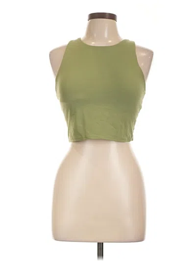 Pre-owned Athleta Active Tank Top In Green