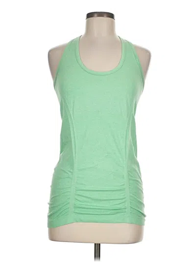 Pre-owned Athleta Active Tank Top In Green