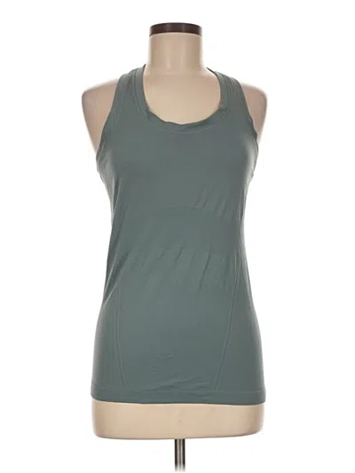 Pre-owned Athleta Active Tank Top In Green