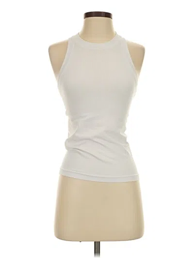 Pre-owned Athleta Active Tank Top In Ivory