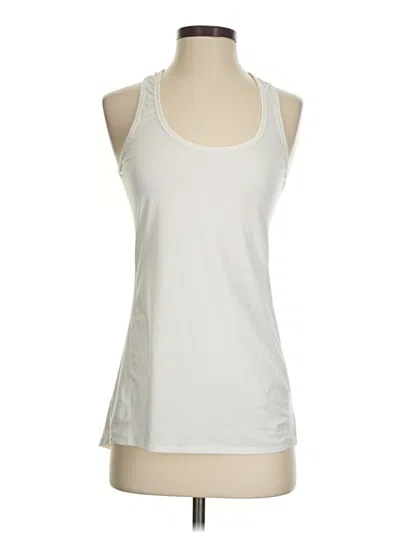 Pre-owned Athleta Active Tank Top In Ivory