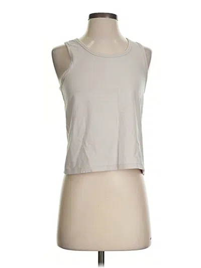 Pre-owned Athleta Active Tank Top In Ivory