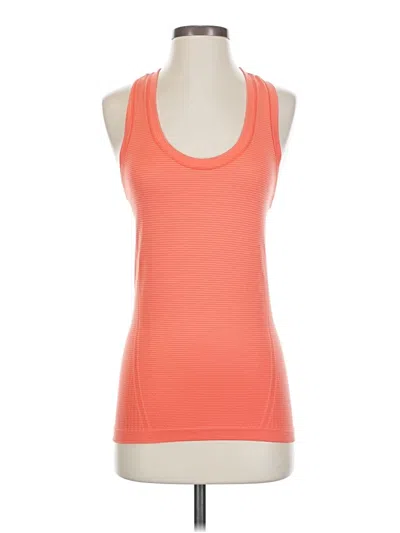 Pre-owned Athleta Active Tank Top In Orange