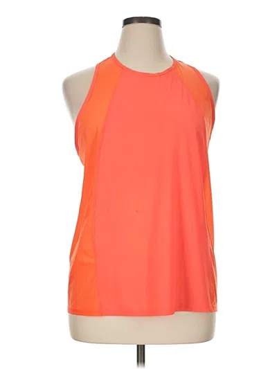 Pre-owned Athleta Active Tank Top In Orange