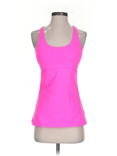 Pre-owned Athleta Active Tank Top In Pink