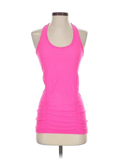 Pre-owned Athleta Active Tank Top In Pink