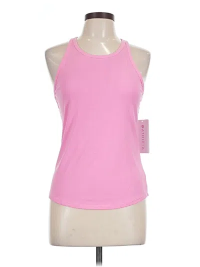 Pre-owned Athleta Active Tank Top In Pink