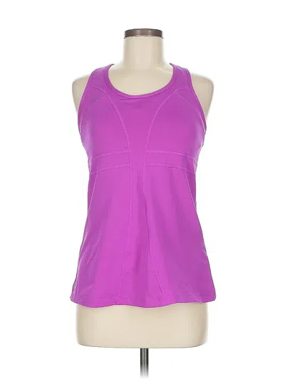 Pre-owned Athleta Active Tank Top In Purple