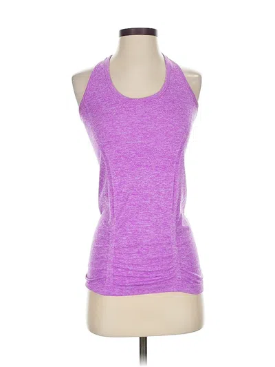 Pre-owned Athleta Active Tank Top In Purple