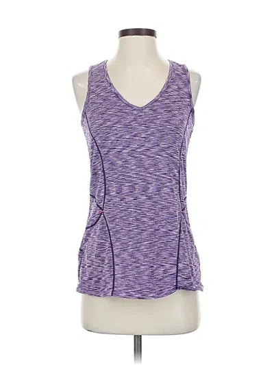Pre-owned Athleta Active Tank Top In Purple
