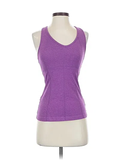 Pre-owned Athleta Active Tank Top In Purple