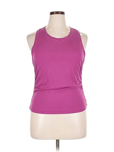 Pre-owned Athleta Active Tank Top In Purple