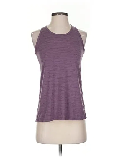 Pre-owned Athleta Active Tank Top In Purple