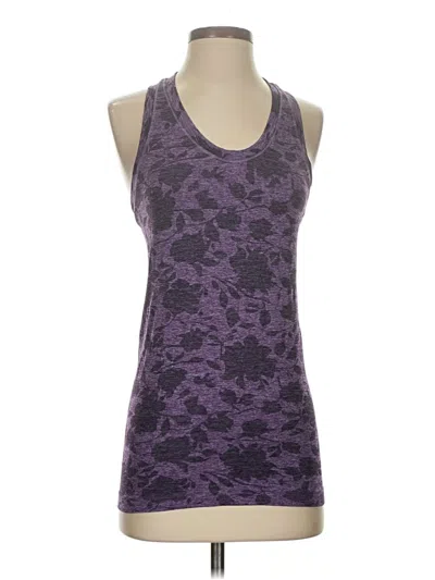Pre-owned Athleta Active Tank Top In Purple