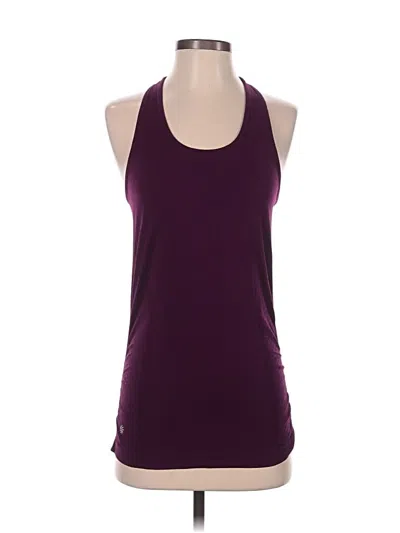 Pre-owned Athleta Active Tank Top In Purple