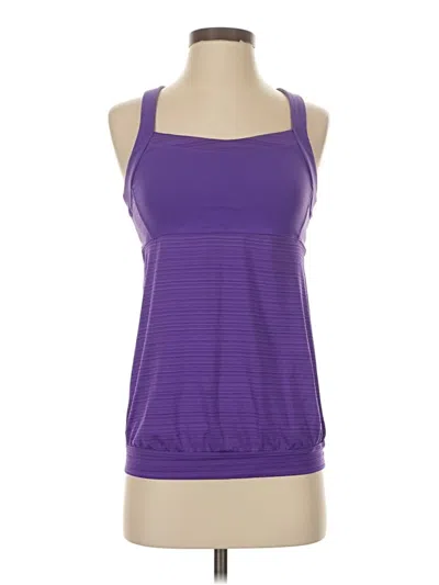 Pre-owned Athleta Active Tank Top In Purple
