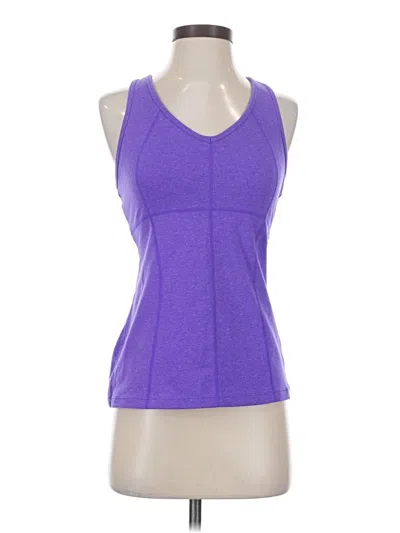 Pre-owned Athleta Active Tank Top In Purple