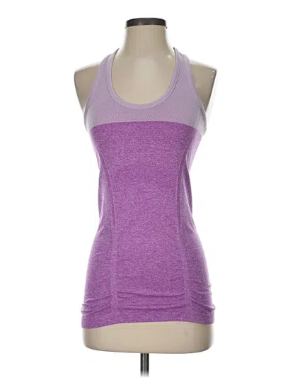Pre-owned Athleta Active Tank Top In Purple