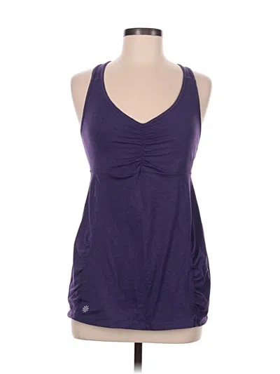 Pre-owned Athleta Active Tank Top In Purple