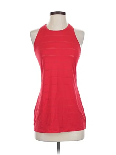 Pre-owned Athleta Active Tank Top In Red