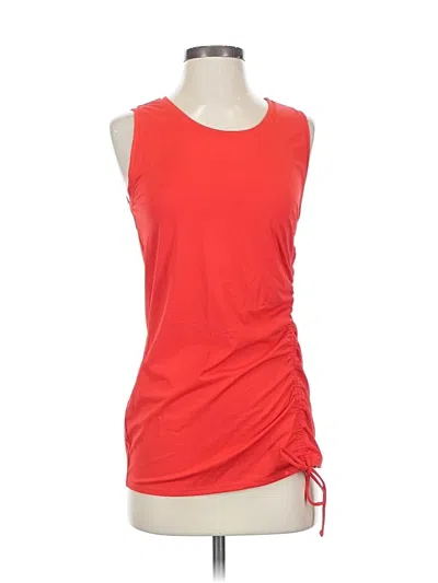 Pre-owned Athleta Active Tank Top In Red