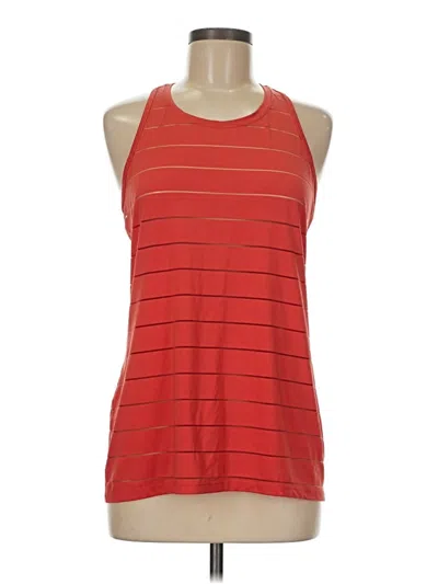Pre-owned Athleta Active Tank Top In Red