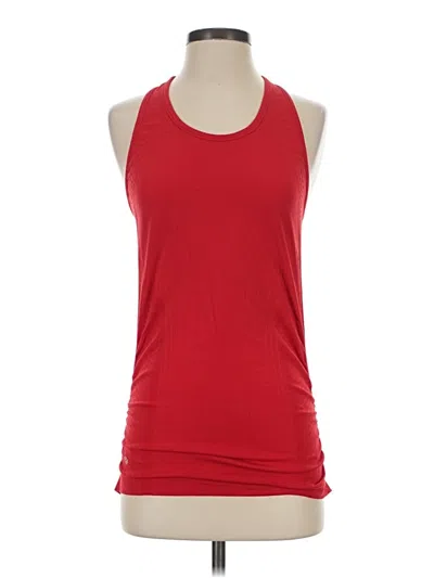 Pre-owned Athleta Active Tank Top In Red