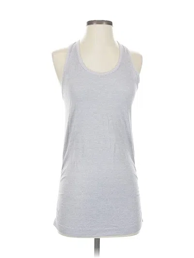 Pre-owned Athleta Active Tank Top In Silver