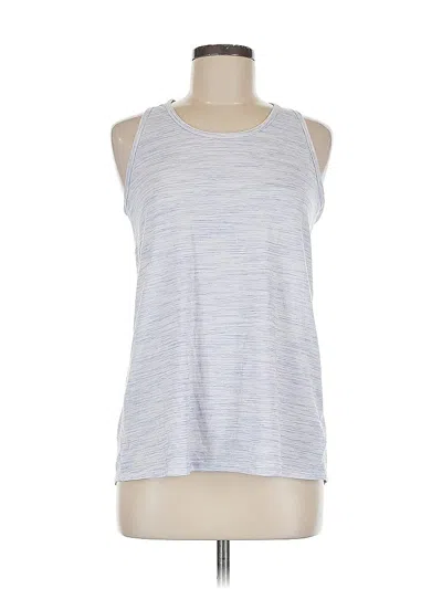 Pre-owned Athleta Active Tank Top In Silver