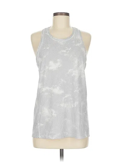 Pre-owned Athleta Active Tank Top In Silver