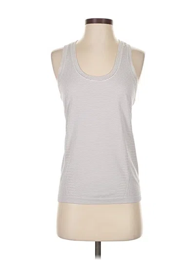 Pre-owned Athleta Active Tank Top In Silver