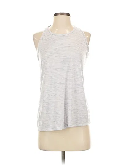 Pre-owned Athleta Active Tank Top In Silver