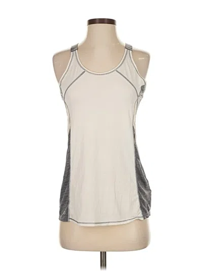Pre-owned Athleta Active Tank Top In Silver