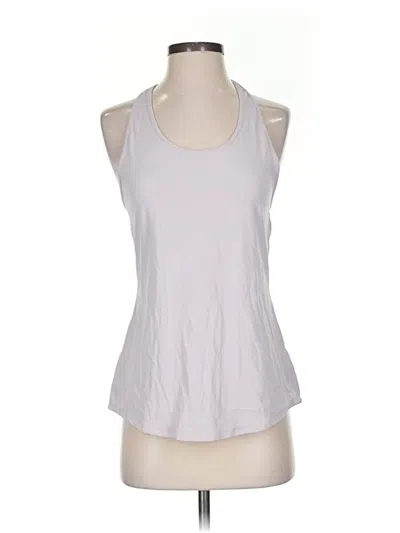Pre-owned Athleta Active Tank Top In Silver