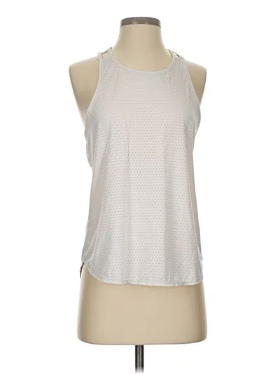 Pre-owned Athleta Active Tank Top In Silver