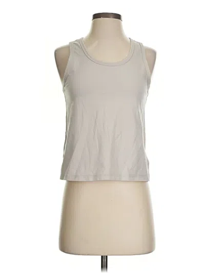 Pre-owned Athleta Active Tank Top In Silver