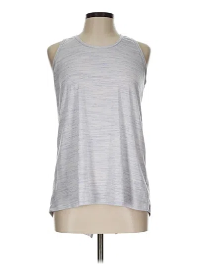 Pre-owned Athleta Active Tank Top In Silver