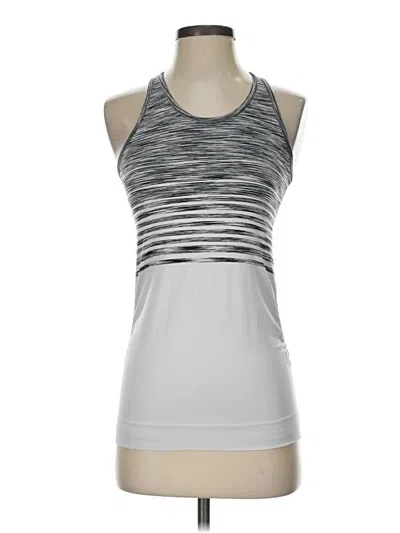 Pre-owned Athleta Active Tank Top In Silver