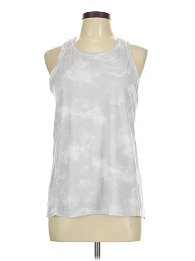 Pre-owned Athleta Active Tank Top In Silver