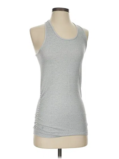 Pre-owned Athleta Active Tank Top In Silver