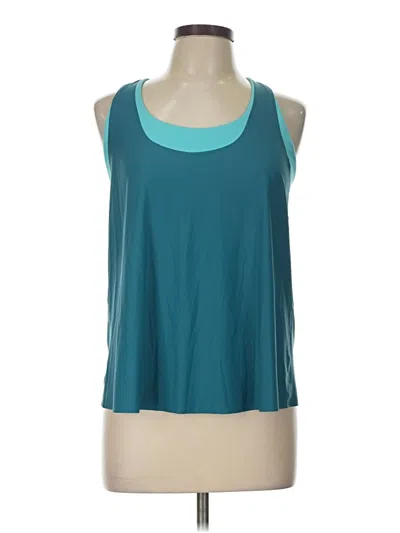 Pre-owned Athleta Active Tank Top In Teal