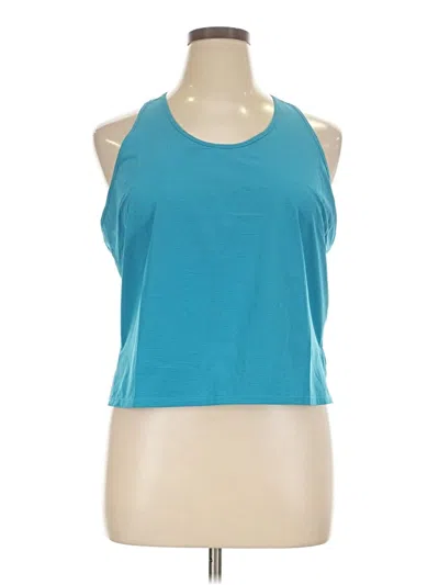 Pre-owned Athleta Active Tank Top In Teal